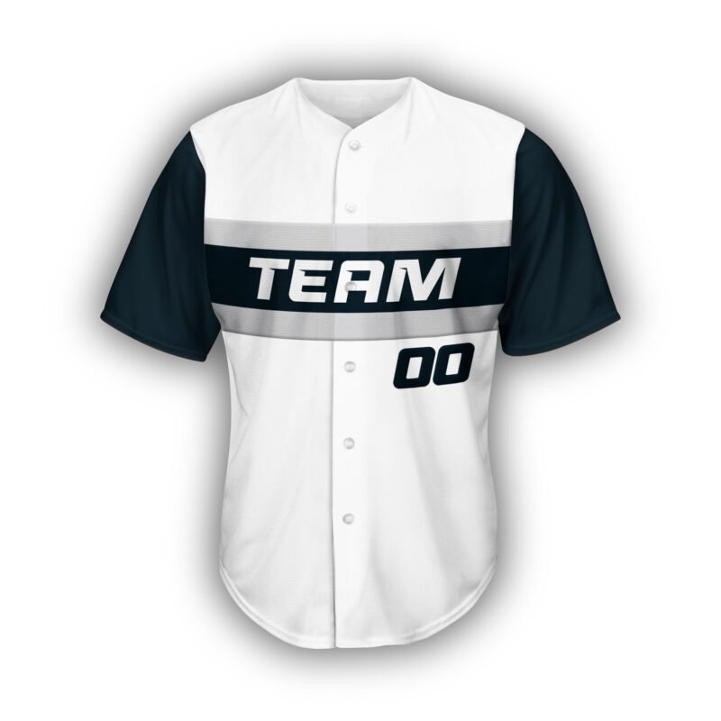 Full Button Baseball Jersey