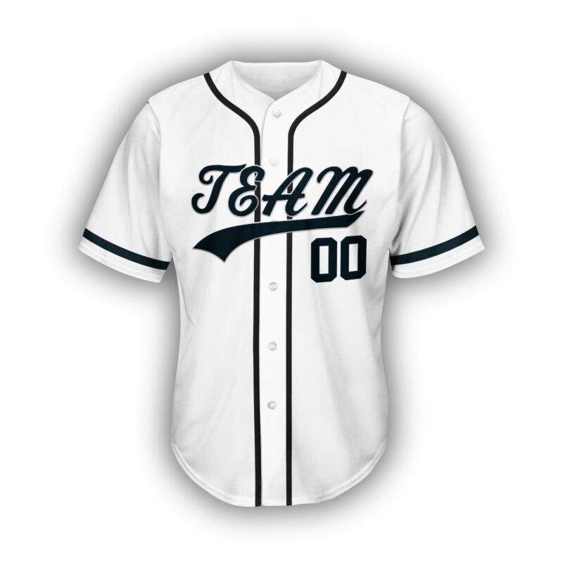 Full Button Baseball Jersey