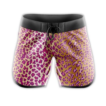 Leopard print Bodybuilding Shorts