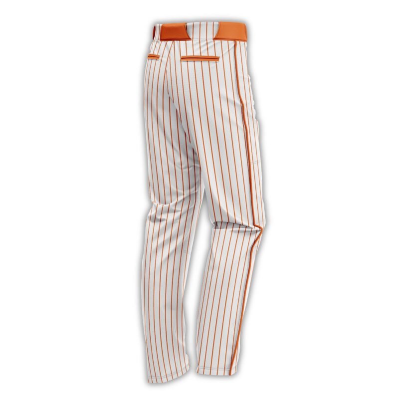 Orange Stripe Baseball pant