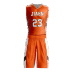 orange basketball uniform