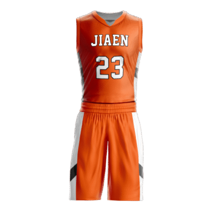 orange basketball uniform