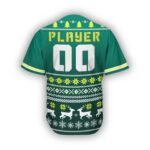 Green Christmas Baseball jersey