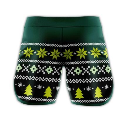 2025 Christmas Style Green IFBB Shorts