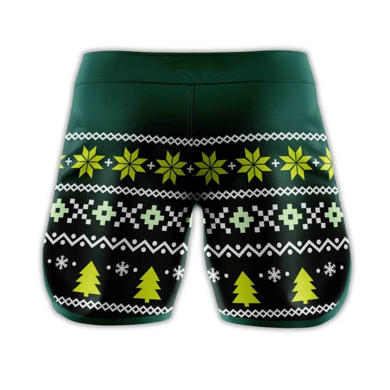 2025 Christmas Style Green IFBB Shorts