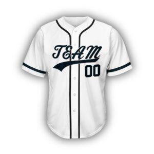 Full Button Baseball Jersey