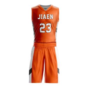 orange basketball uniform