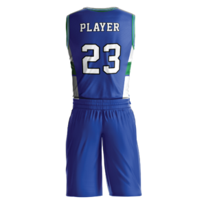 High Quality Heat Transfer Printed Custom Basketball Jersey